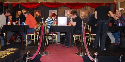 People playing Opera at the stage